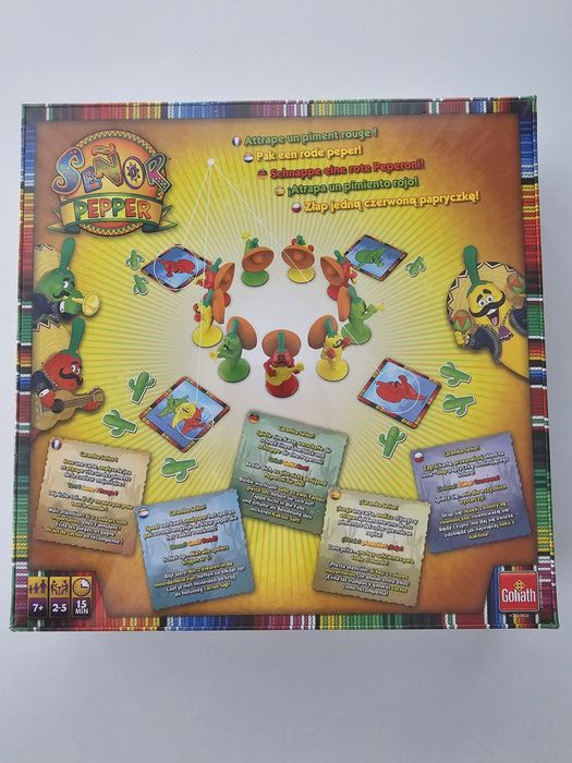 Gra zręcznościowa Senor Pepper firmy Goliath 7+