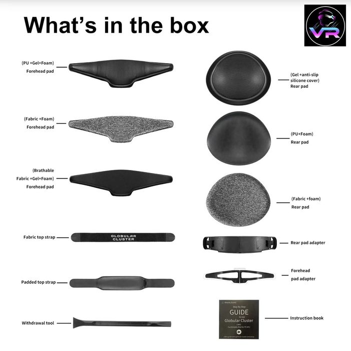 ‼️ PlayStation VR2 (PS VR2) набір (10-in-1) Globular Cluster CMP2