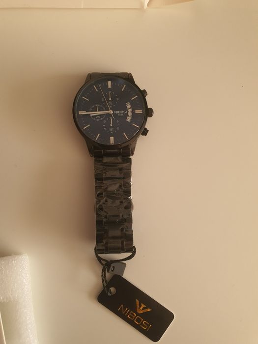 NOWY zegarek Nibosi męski