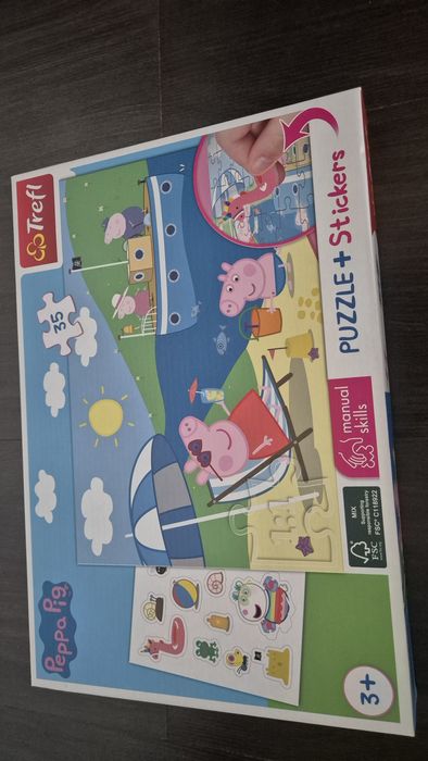 Puzzle Trefl 35 Świnka Peppa