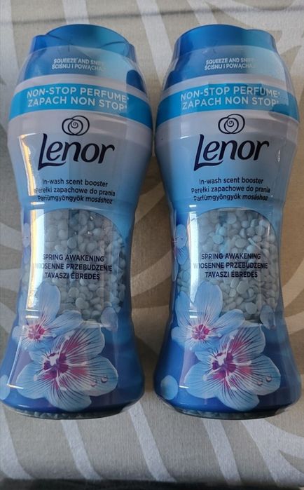 Granulki Lenor 2 x 195 g plus saszetki 6 x 20g