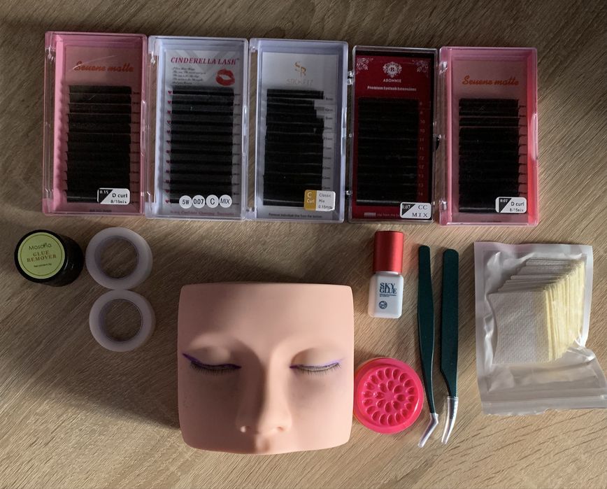 Мега-набор для Lash-мастера: Наращивание(маникен)+Ламинирование