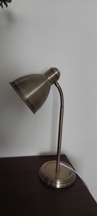 Candeeiro leroy merlin dourado 40cm