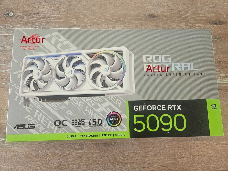 ROG Astral GeForce RTX 5090 32GB GDDR7 OC nówka