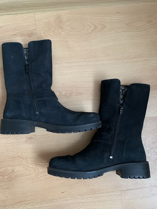 Сапоги зимние Ecco р.37 по стельке 23см