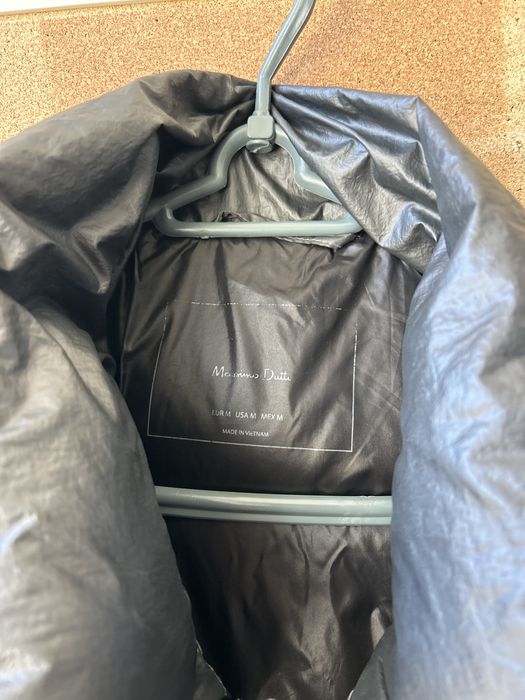 Massimo dutti kurtka srebrna rozmiar M