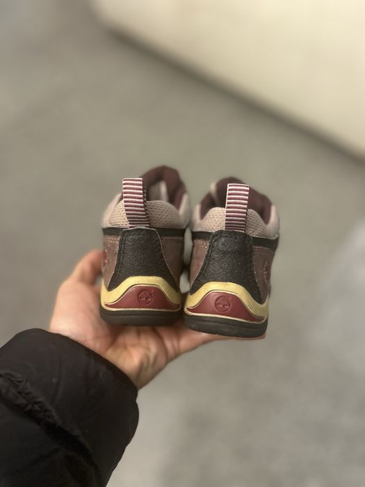 Timberland 28 criança goretex sapatos botas caminhada