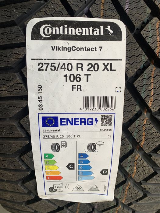 Нові різноширокі 275/40R20 і 315/35R20 Continental Nokian зимові шини