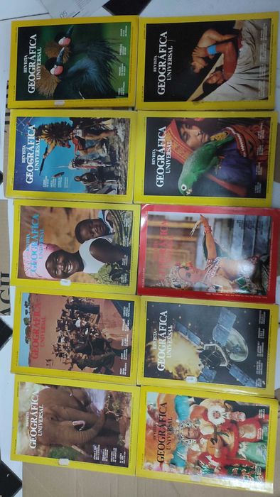 Lote 26 Revista Geográfica Universal - Anos 70