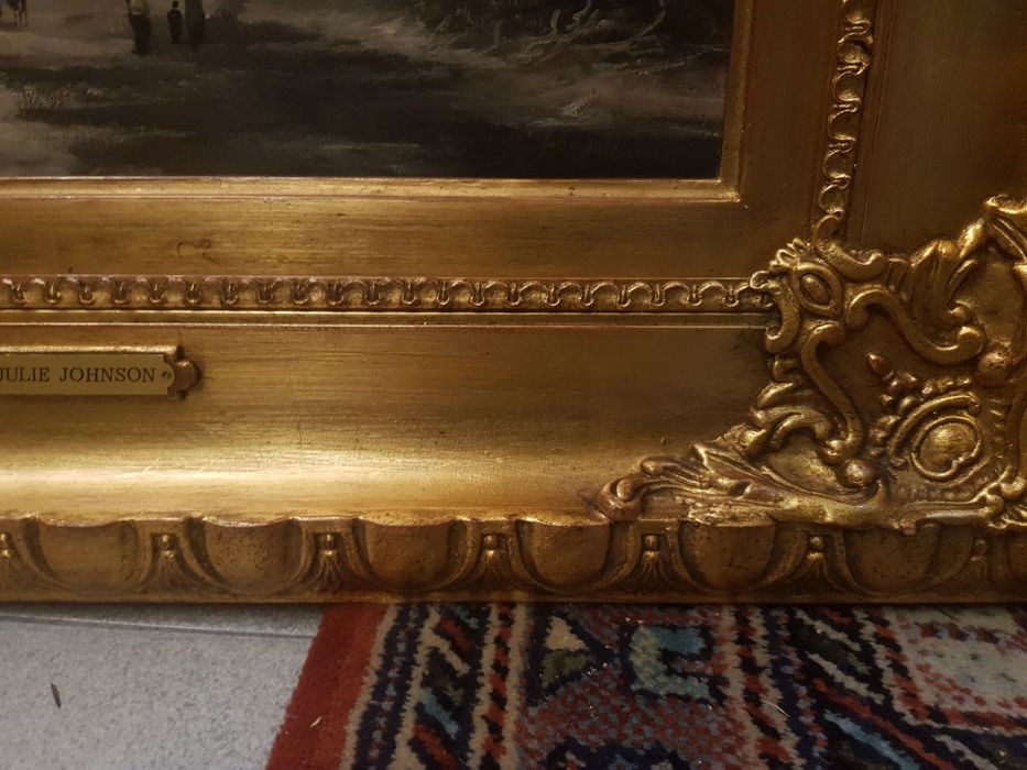 Par de pinturas a óleo, Juli Johnson