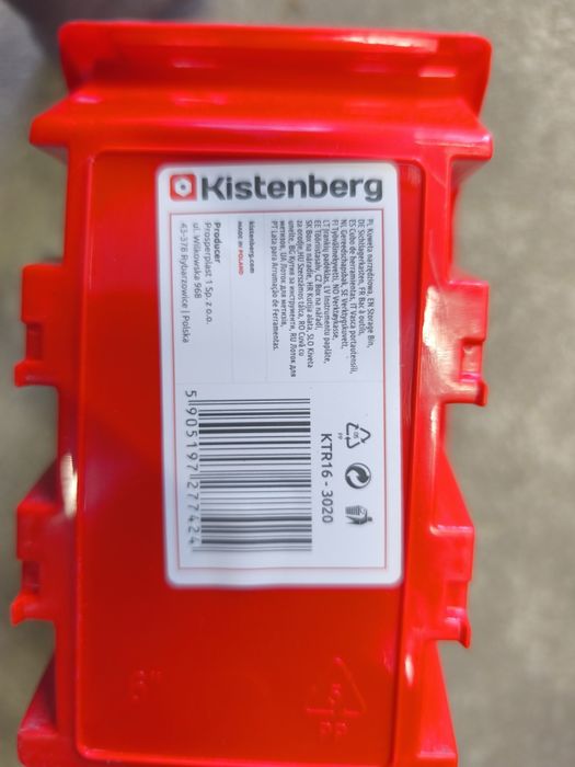 Pojemniki kuwetki warsztatowe Kistenberg