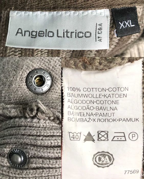 Теплый свитер Размер 48 L 50 XL 52 XXL 54 XXXL Теплий светр 100%Хлопок