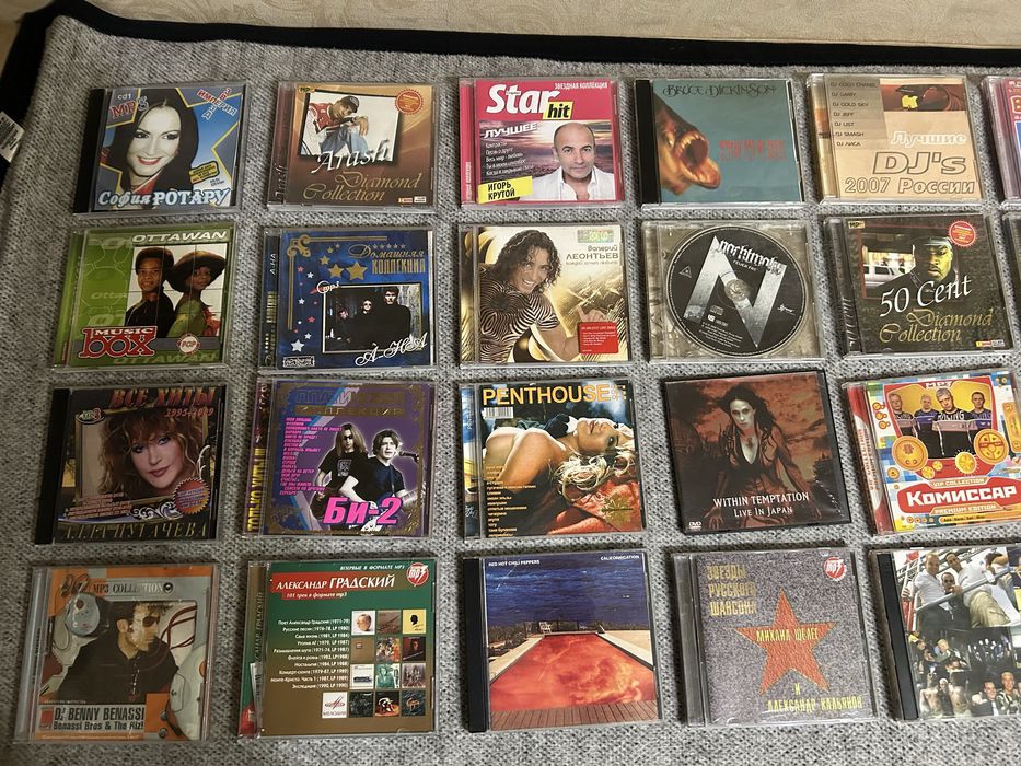 Диски CD MP3 рок,поп..