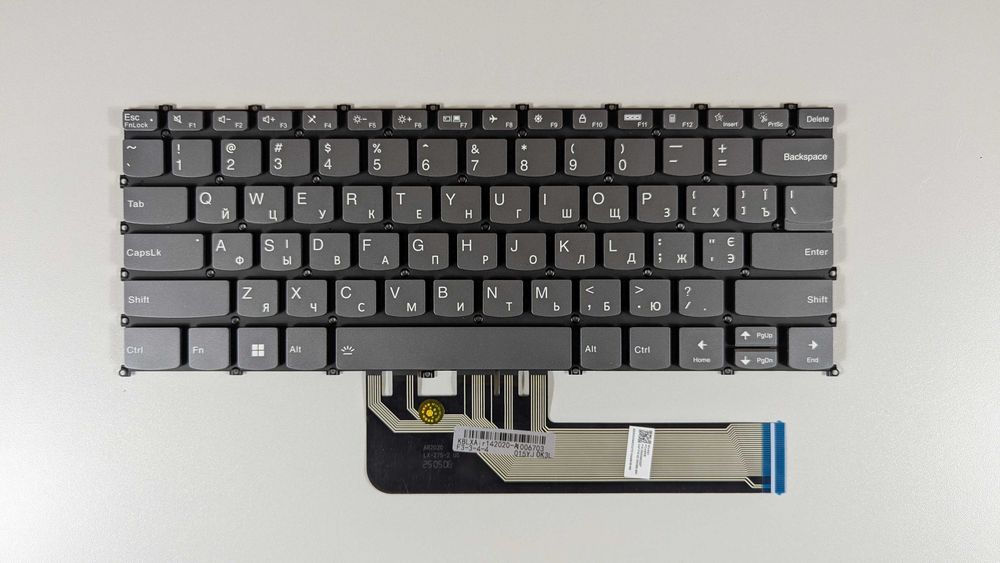 Клавіатура Lenovo yoga slim 7 14iil05, 14are05, slim 7 pro 14arh5, 14a