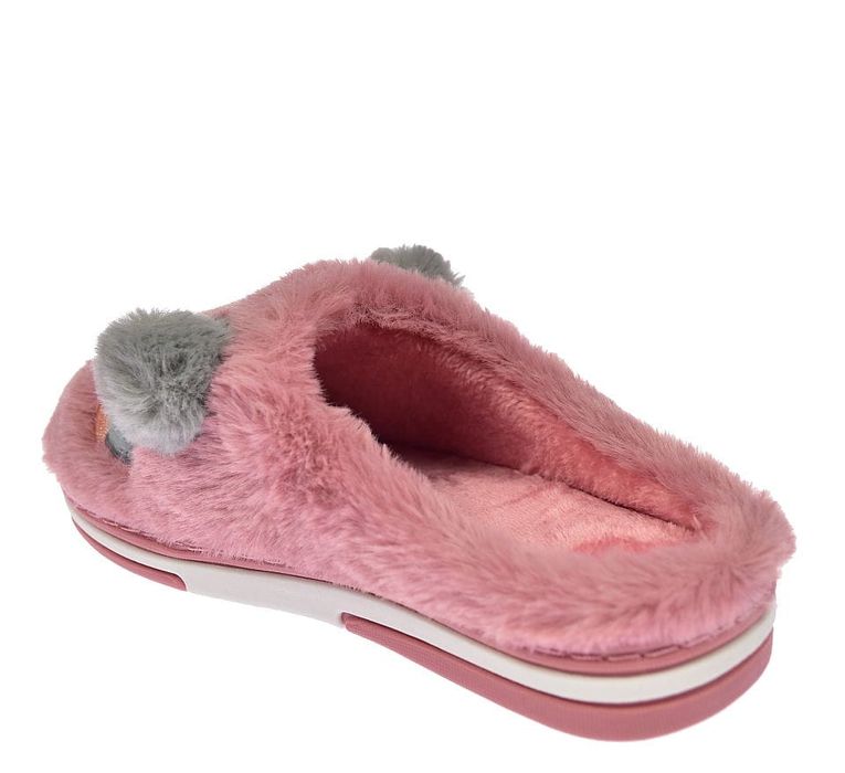 Kapcie zwierzaki pluszowe pantofle KP11C-1 róż rozm. 30