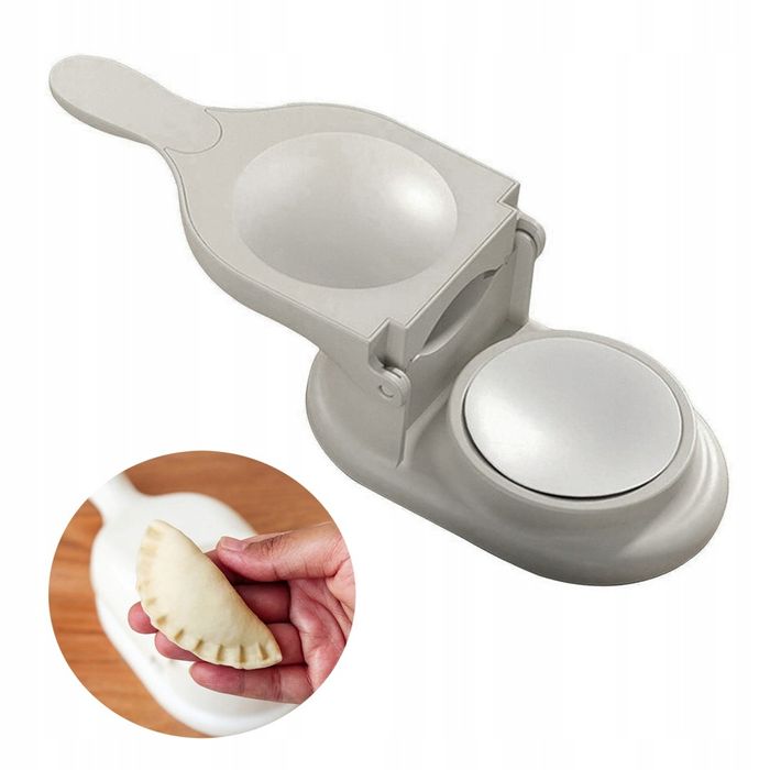 zestaw maszynka do lepienia pierogów 2w1+ wykrawacz forma do pierogów