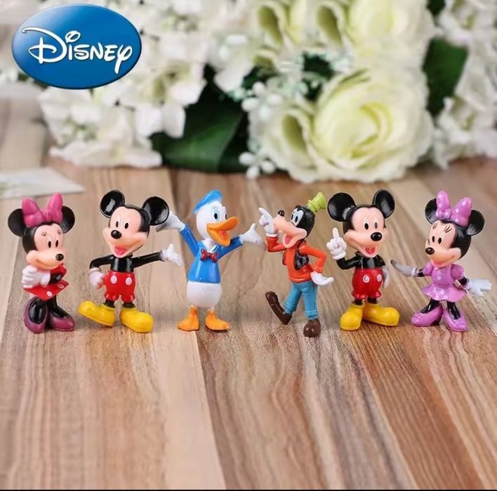 6 figurek Disney Mickey Mouse Donald