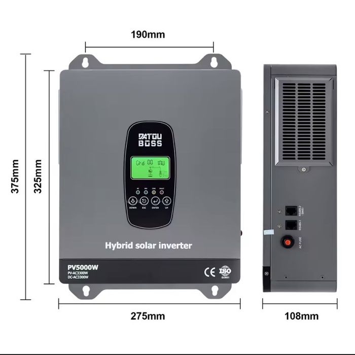 Гібридний інвертор 24в 3.3квт DATOUBOSS  DT-2433M