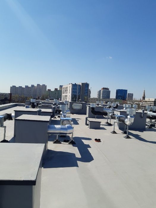 dach płaski  membrana PVC papa stropodach  hydroizolacja taras balkon