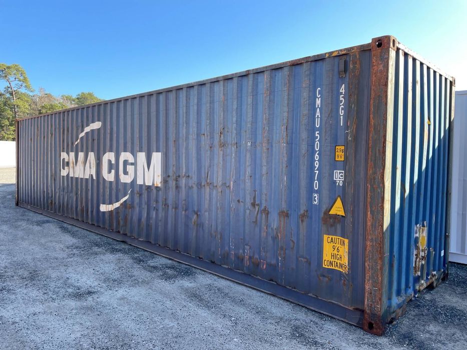 Kontener morski magazynowy 40 DV/HC 12 metrowy, używany
