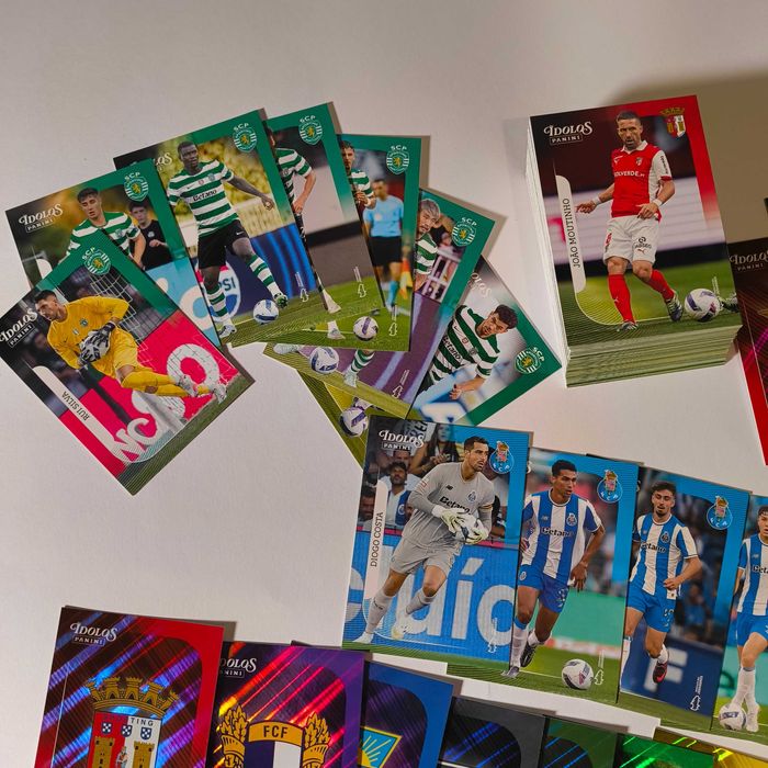 Lote Cartas Ídolos todas diferentes