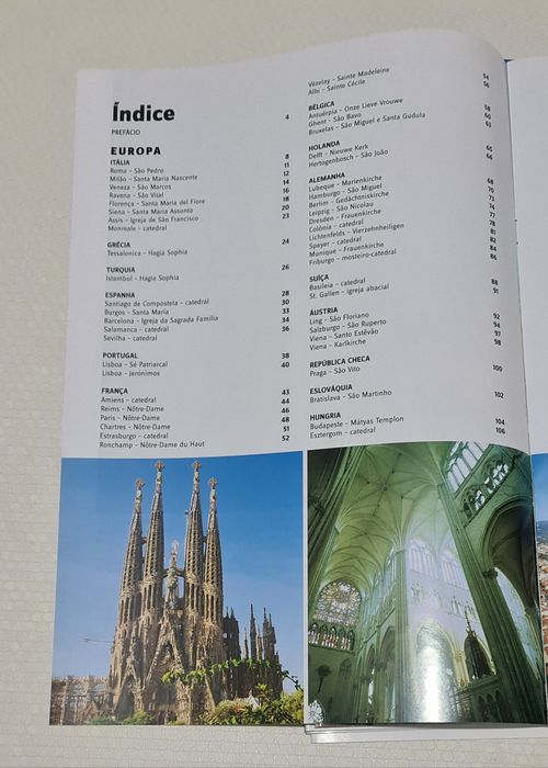 Livro Sobre os Monumentos da Fé.  Novo