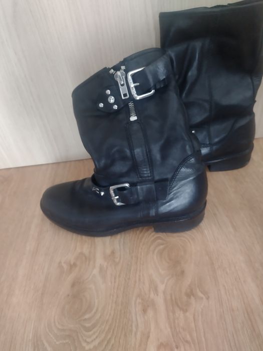 Czarne botki damskie kozaki guess 39