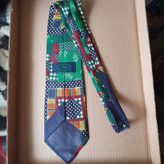 Krawat wzory jedwab (k-9)