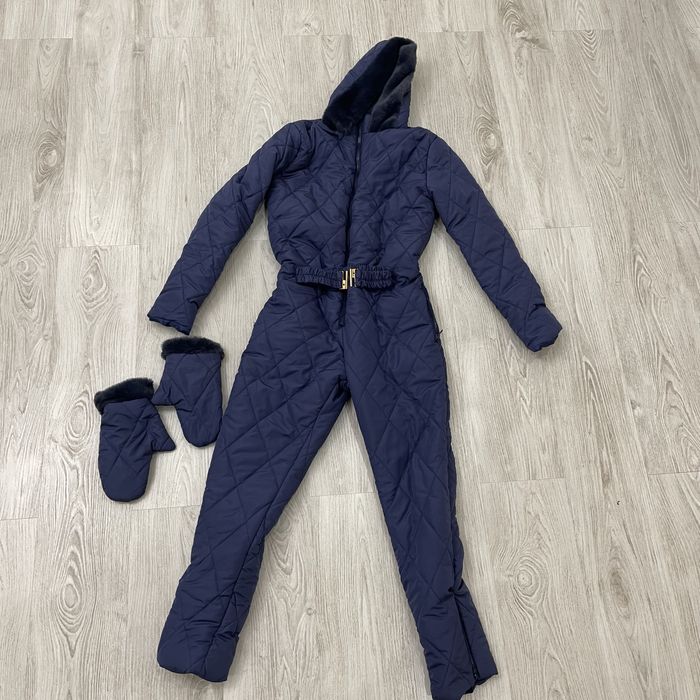 Комбенізон синій жіночій