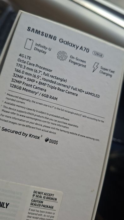 Samsung galaxy A70
