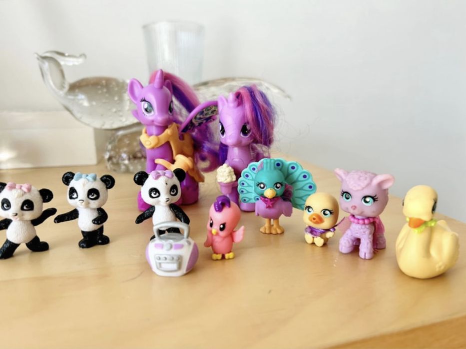 Figurki/zabawki my little pony polly pocket