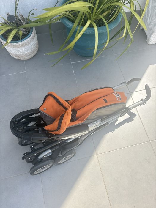 Carrinho de bebé Pré-Natal laranja