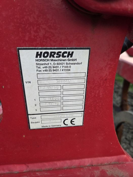 Horsch Terrano 6Fm Rok 2013