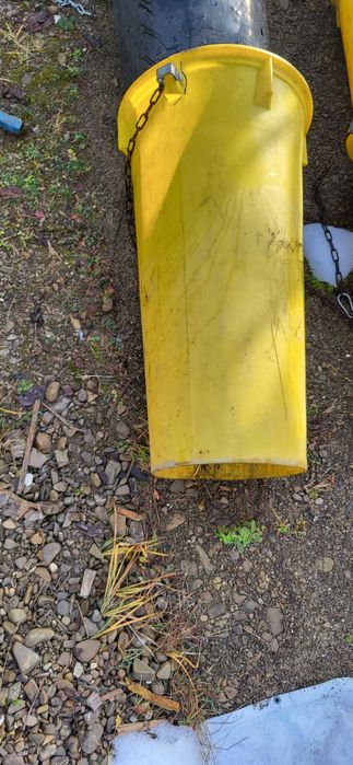 Sprzedam używany zsyp do gruzu, rękaw budowlany.