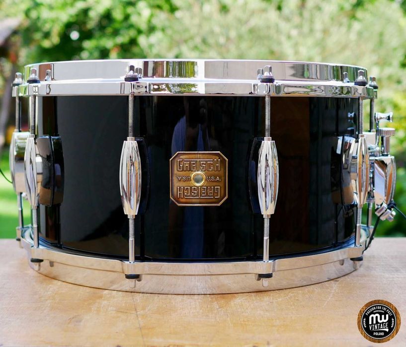 ‼️ Werbel Gretsch Square Badge Jasper 14” x 7” Fat Flying Vintage ‼️