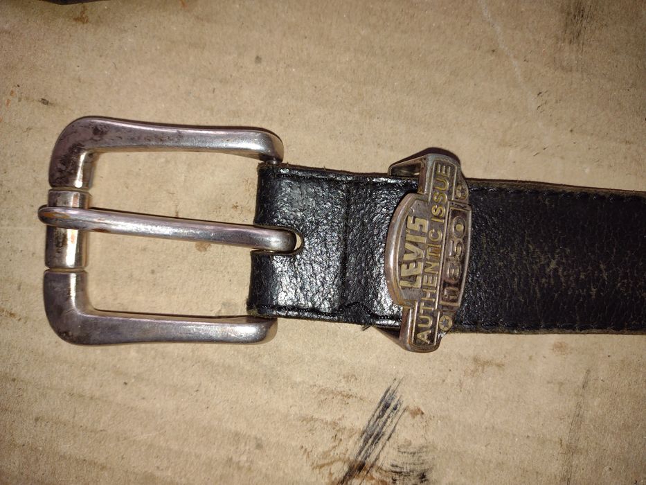 Ремінь LEVIS, натуральна шкіра, розмір 115/3,5/0,3 см.