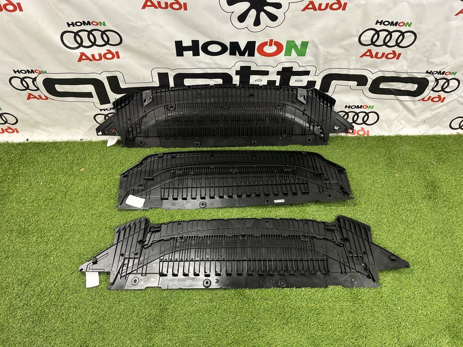 Защита днища бампера Audi A6 C7 захист під бампер Ауді