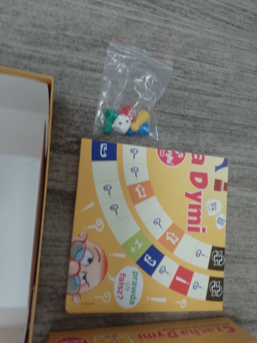 Sprzedam grę planszową .Czacha dymi-prawda czy fałsz.