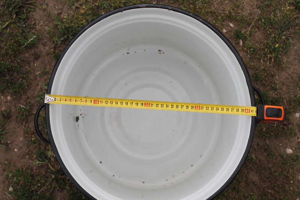 Garnek emaliowany 40L