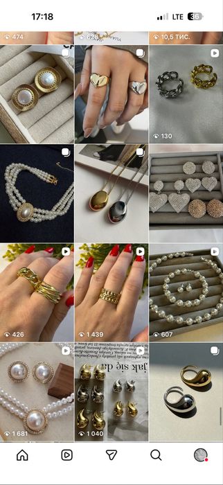 Сережки.Біжутерія