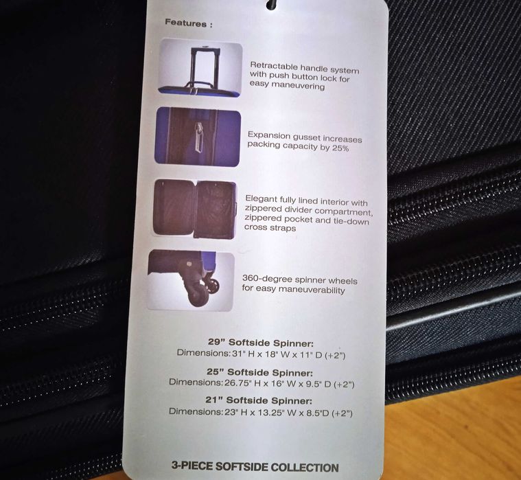 Знижка ! Чемодан, валіза U.S. Traveler Aviron Bay. Оригінал. З США