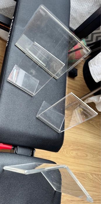Conjunto de porta fotos em acrilico