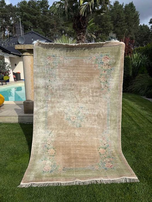 Jedwan na Jedwabiu r.tkany dywan chiński Chiny 250x152 galeria 16 tyś