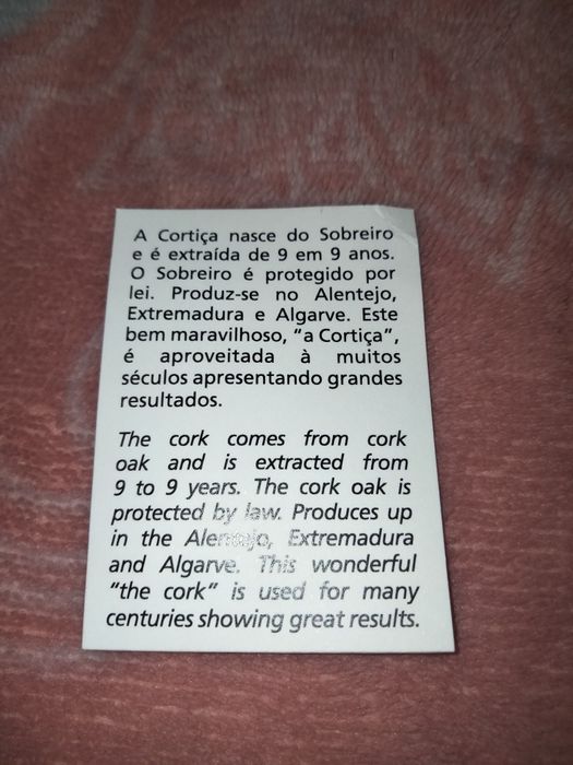 Porta moedas de Cortiça Novo