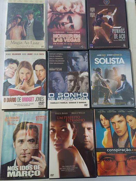 Filmes em sistema dvd