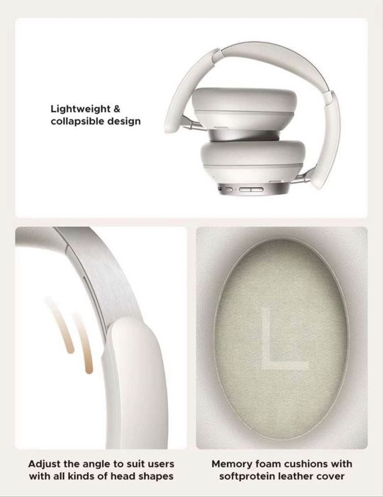 Навушники UGREEN Studio Pro Hi- Res LDAC ANC BT6.0 120год White