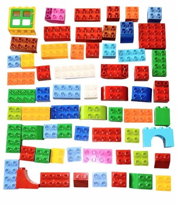 LEGO Duplo klocki konstrukcyjne mix 0,5 kg