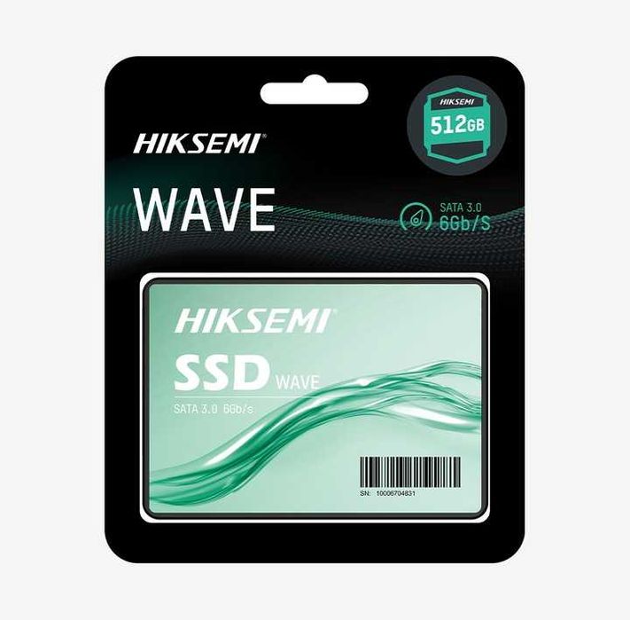 DYSK SSD 512GB HIKSEMI WAVE 2,5 SATA do laptopa PC SZYBKI 530/450 MB/s