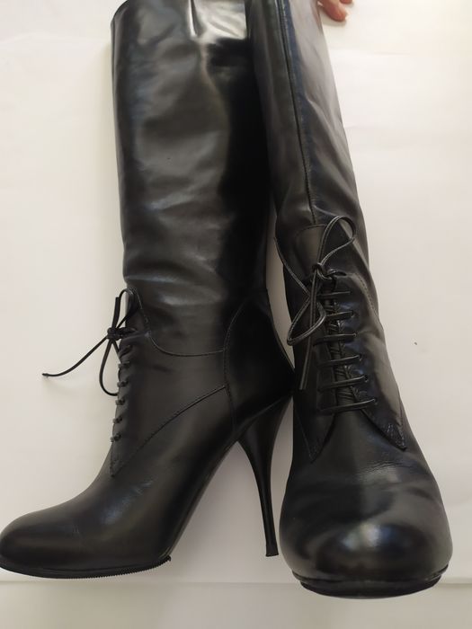 Botas cano alto Miu Miu 37