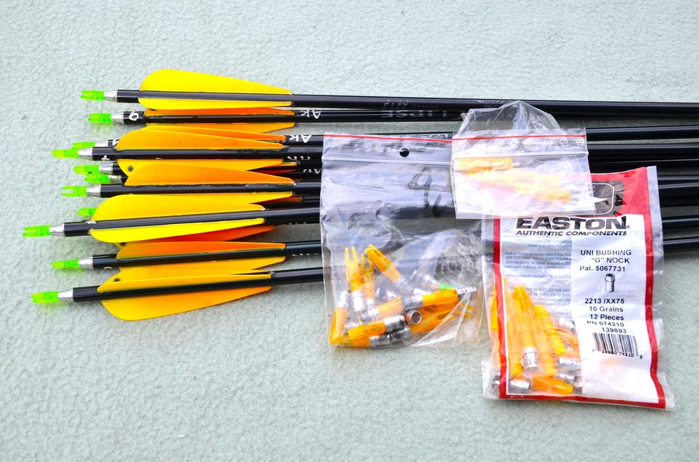 Strzały halowe Easton Eclipse X-7 do łuk bloczkowy tarczowy 12 szt.